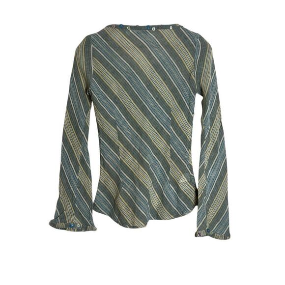 MNG - Mango 100% cotton striped long sleeve tee - Picture 7 of 7